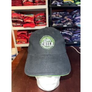 Miller Beer Hat Chill Green Black Alcohol Promo Cap Headwear